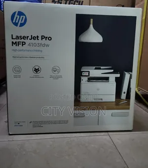 Hp Laserjet Pro MFP 4103fdw Printer Monochrome