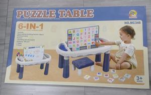 6 in 1 Puzzle Table - main view