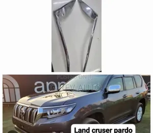 Land Cruiser Prado J150 2018 +Headlight Chromes