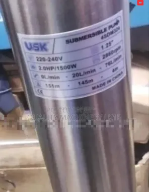 2hp Quality Usk Submersible Pump