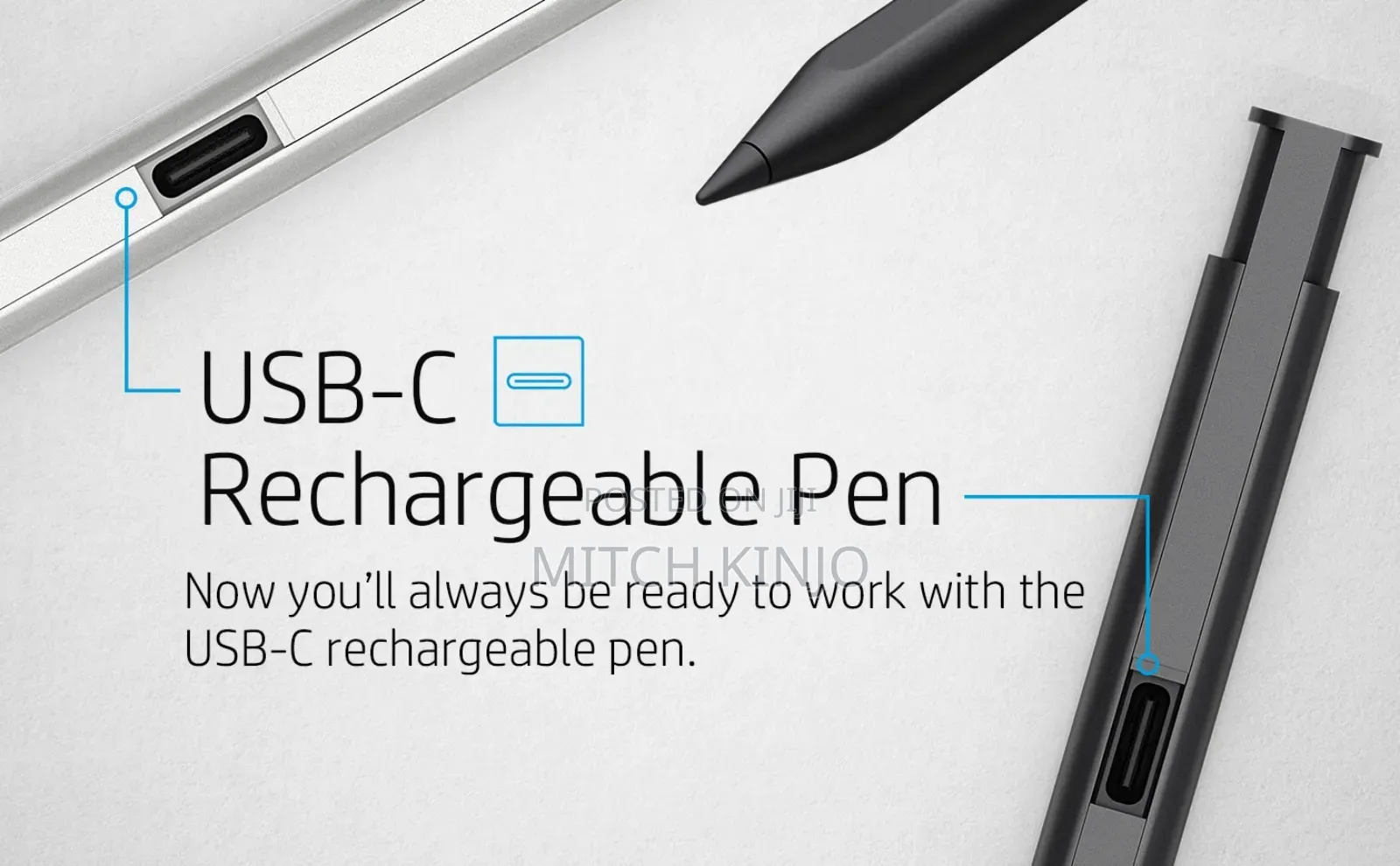 Hp Rechargeable MPP 2.0 Tilt Pen