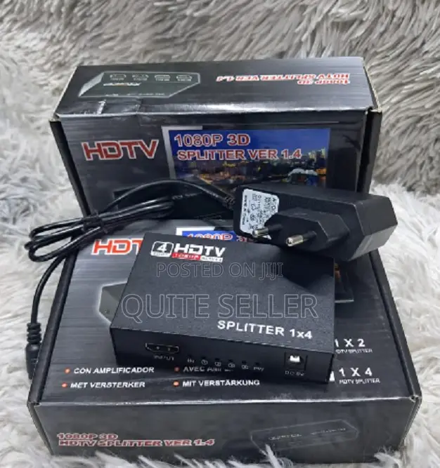 Latest and Affordable Hdmi Splitter 1×4ports 4 Port 1080p