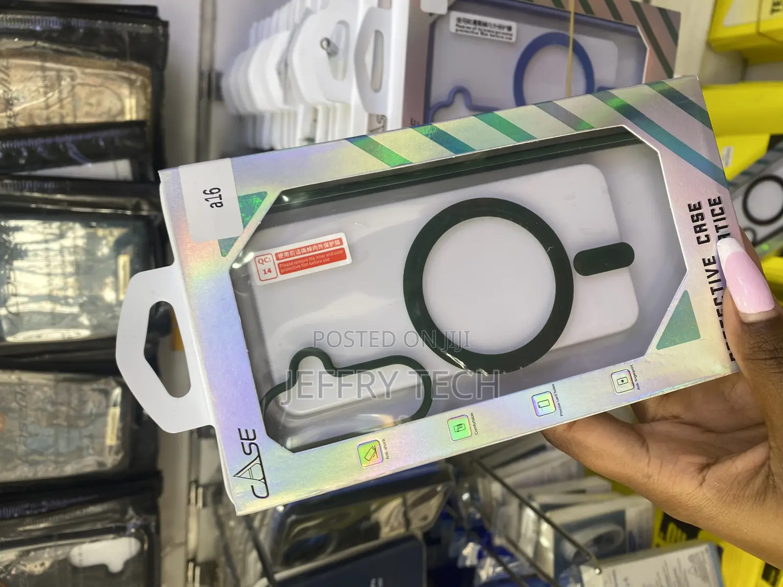 Waxxer Samsung Galaxy A16 5g Newskin Clear Cover With Magsafe