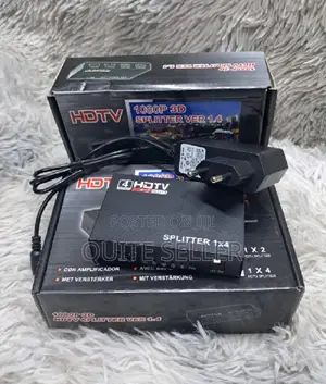 Hdmi Splitter - 1 to 4 Easy to Install and Operate