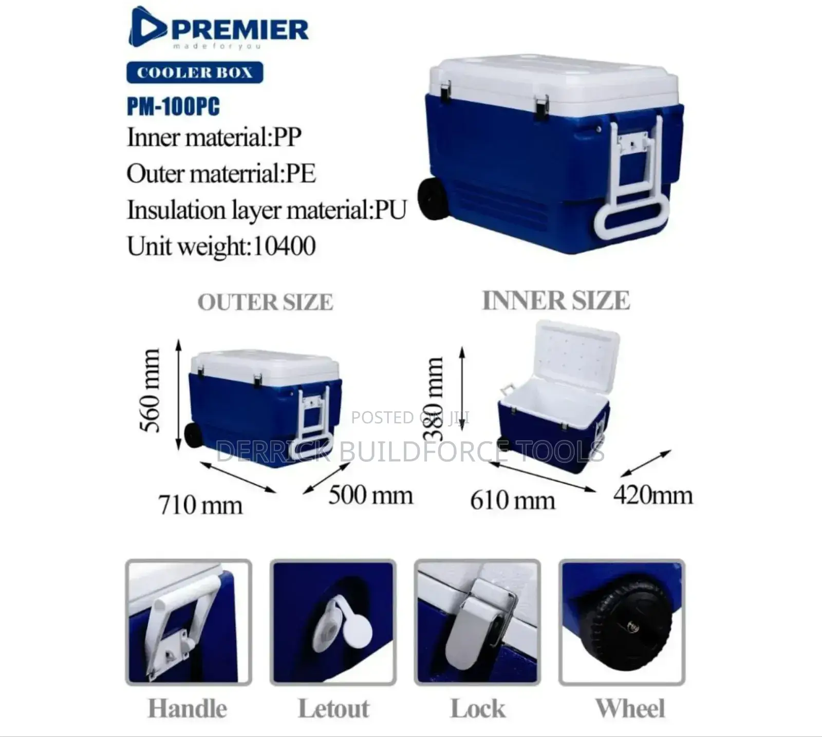 100l Cooler Box