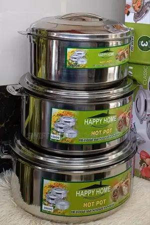 Hot Pot 3pcs Happy Home Hot Pot