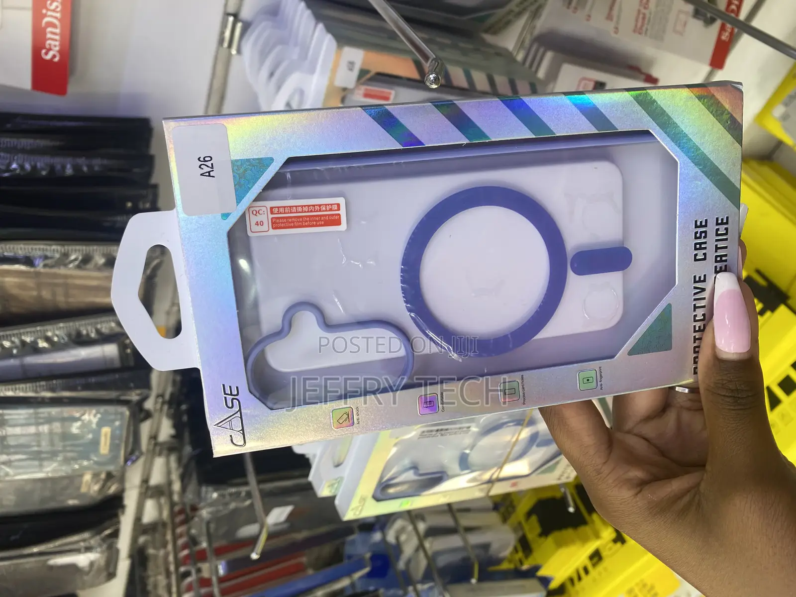 Quiner Samsung Galaxy A26 5g Series Magsafe Newskin Clear Cover