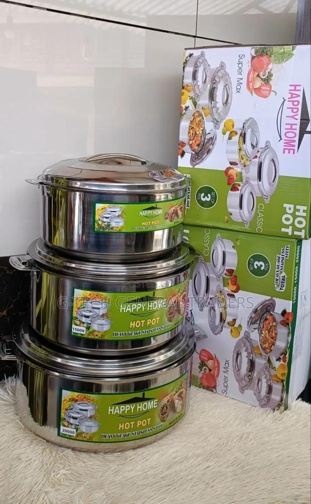 3pcs Extra Large Capacity Hotpot Set - main view