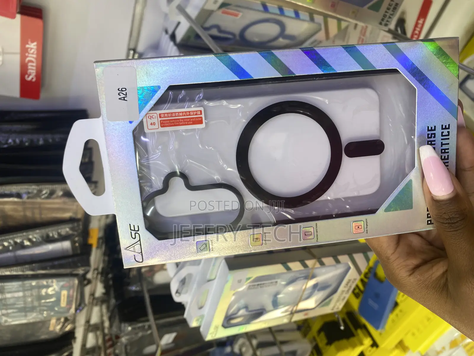 Saxegoo Samsung Galaxy A26 5g Series Magsafe Clear Cover