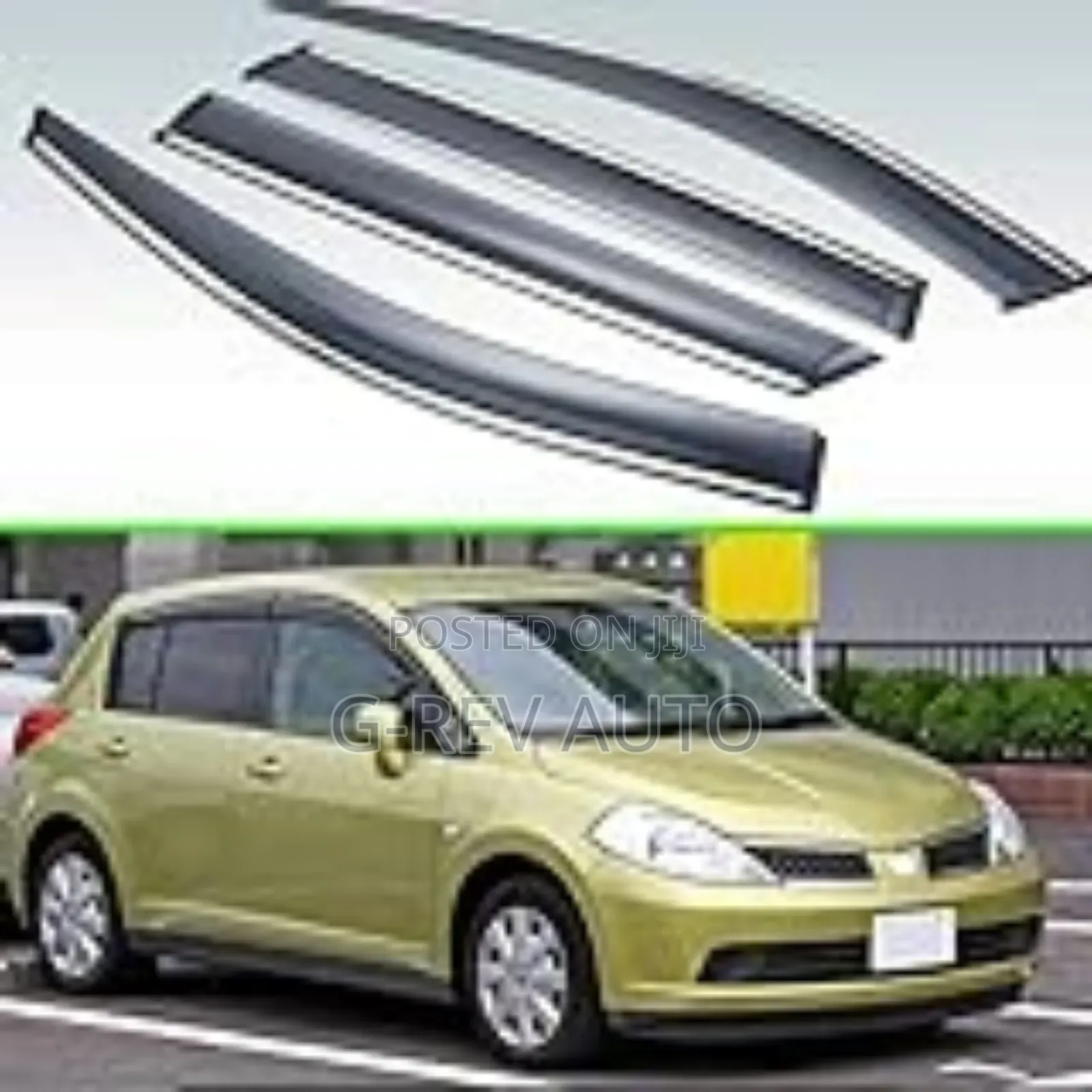 Nissan Tiida 2004-2010 Original Windbreakers.