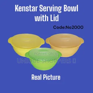 Kenstar Microwave Safe Serving Bowls With Lid