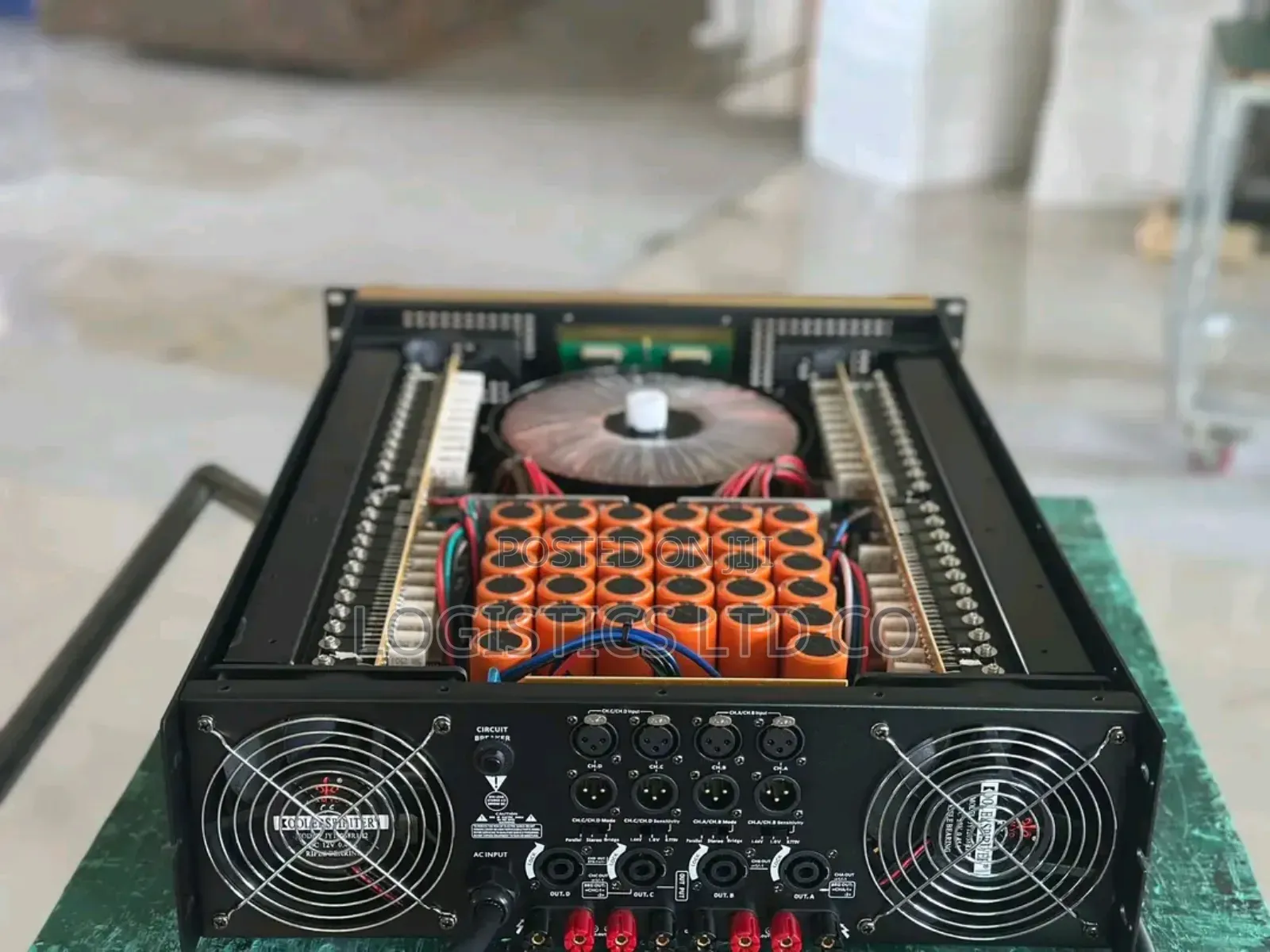 Morgan Sound 4channel 10000w Professional Power Amplifier