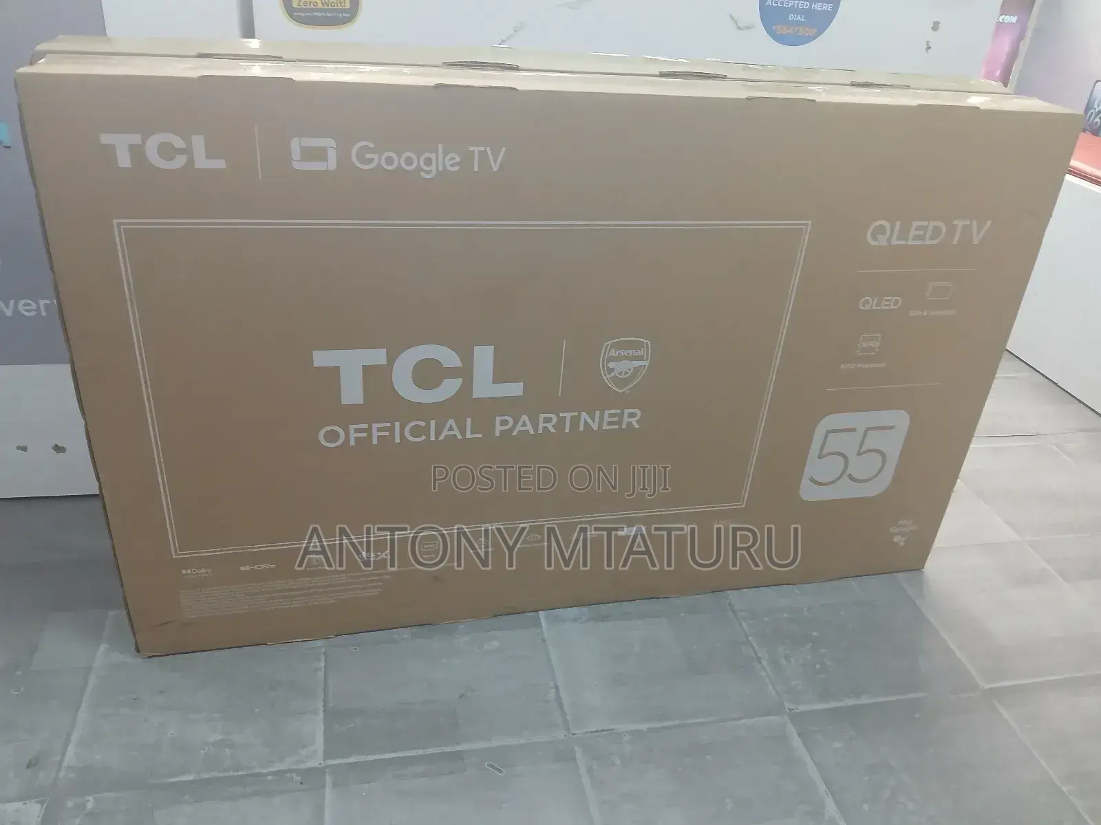 TCL 55 Inch Qled Google Smart Tv 55p79k