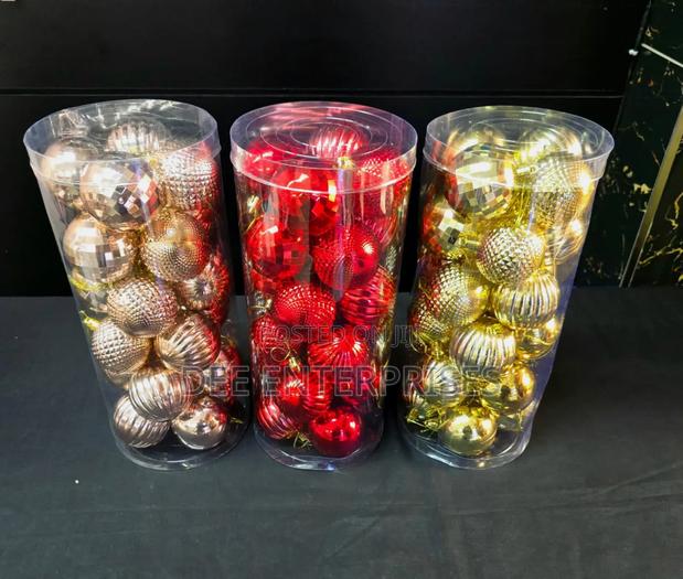 6cm 24pcs Christmas Bubbles - main view