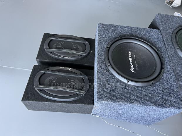 New Pioneer 1500watts + 2 Oval 5way Midrange Speakers - thumbnail 3