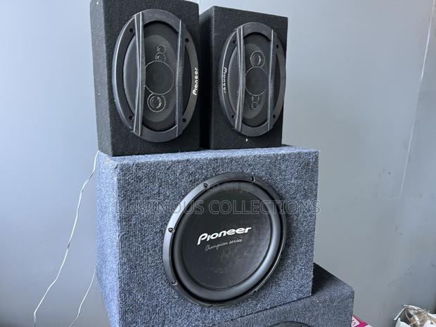 New Pioneer 1500watts + 2 Oval 5way Midrange Speakers - thumbnail 2