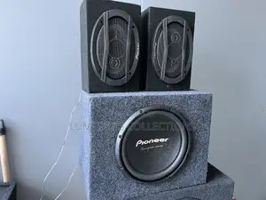 New Pioneer 1500watts + 2 Oval 5way Midrange Speakers
