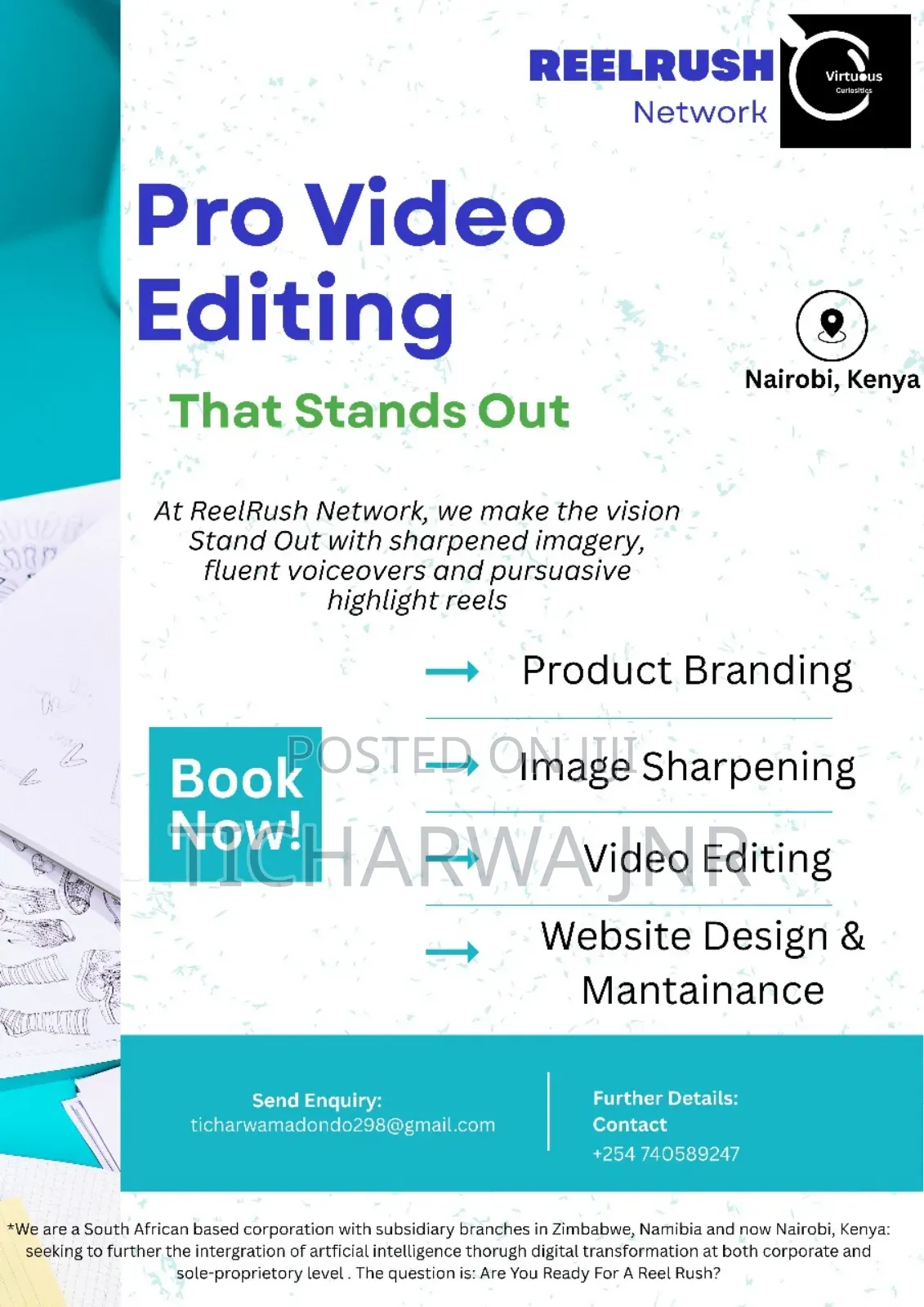 Professional Video Editing