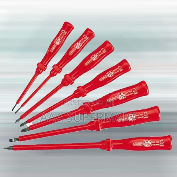 Screwdriver 7pcs Set Insulated 1000v 8pk-8100e Proskit