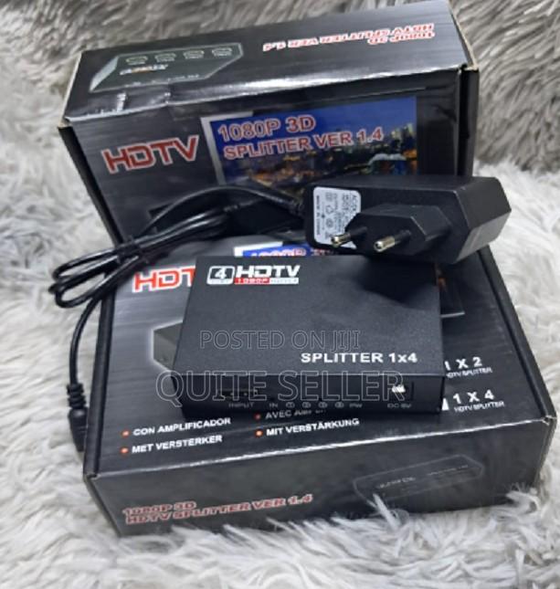Hdmi Splitter 1 by 4 With Clearly, High-Quality Video on All Screens