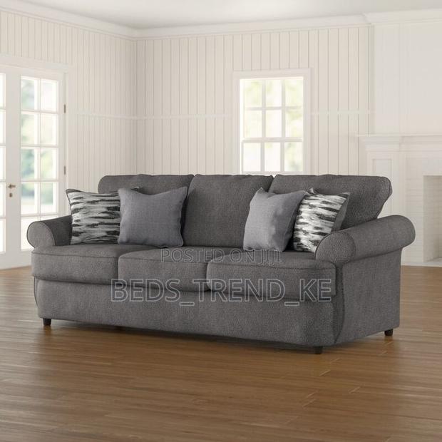 Contemporary 3 Seater C-Shaped Sofa