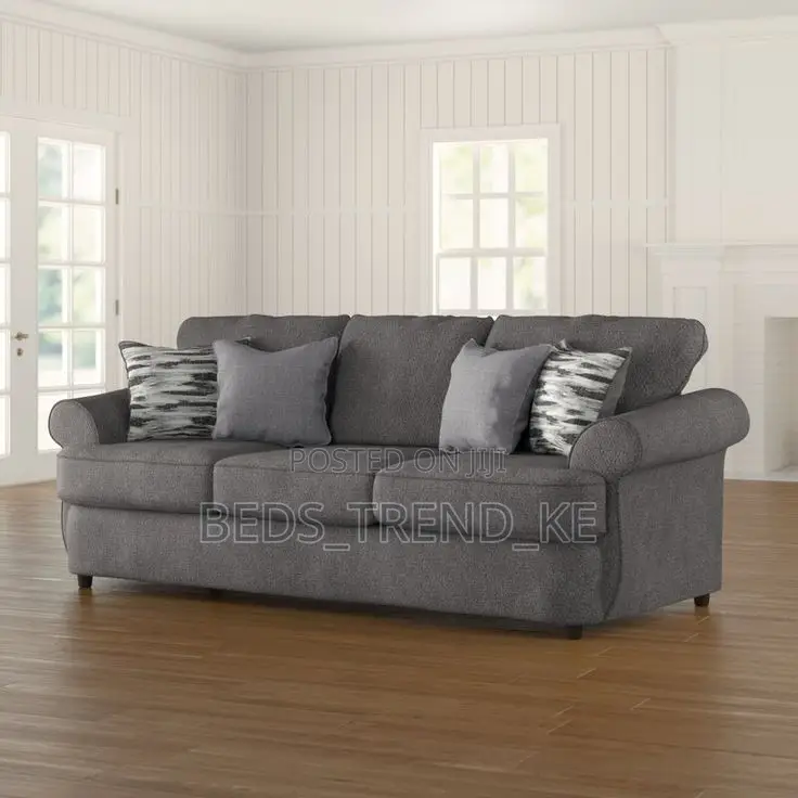 Contemporary 3 Seater C-Shaped Sofa