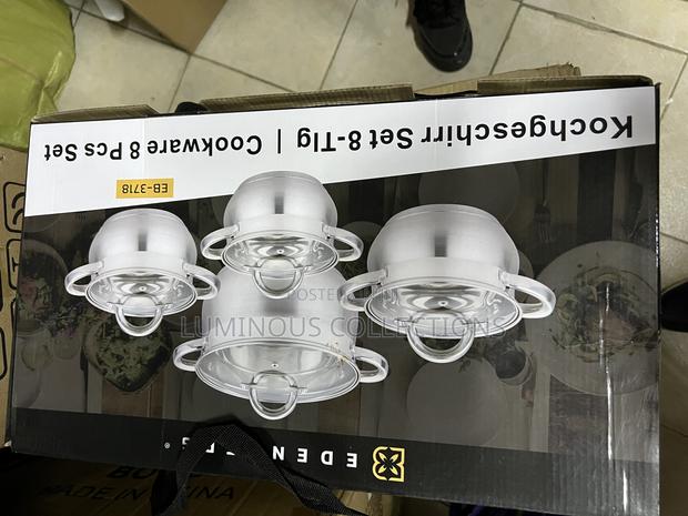 Edenberg Stainless Cooking Pots - main view