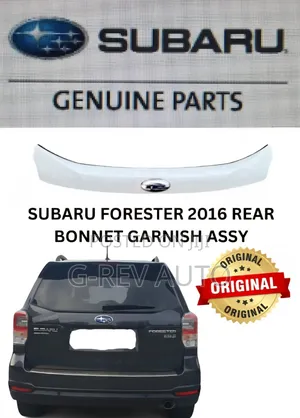 Subaru Forester Sj 2014-2018 Boot Garnish.