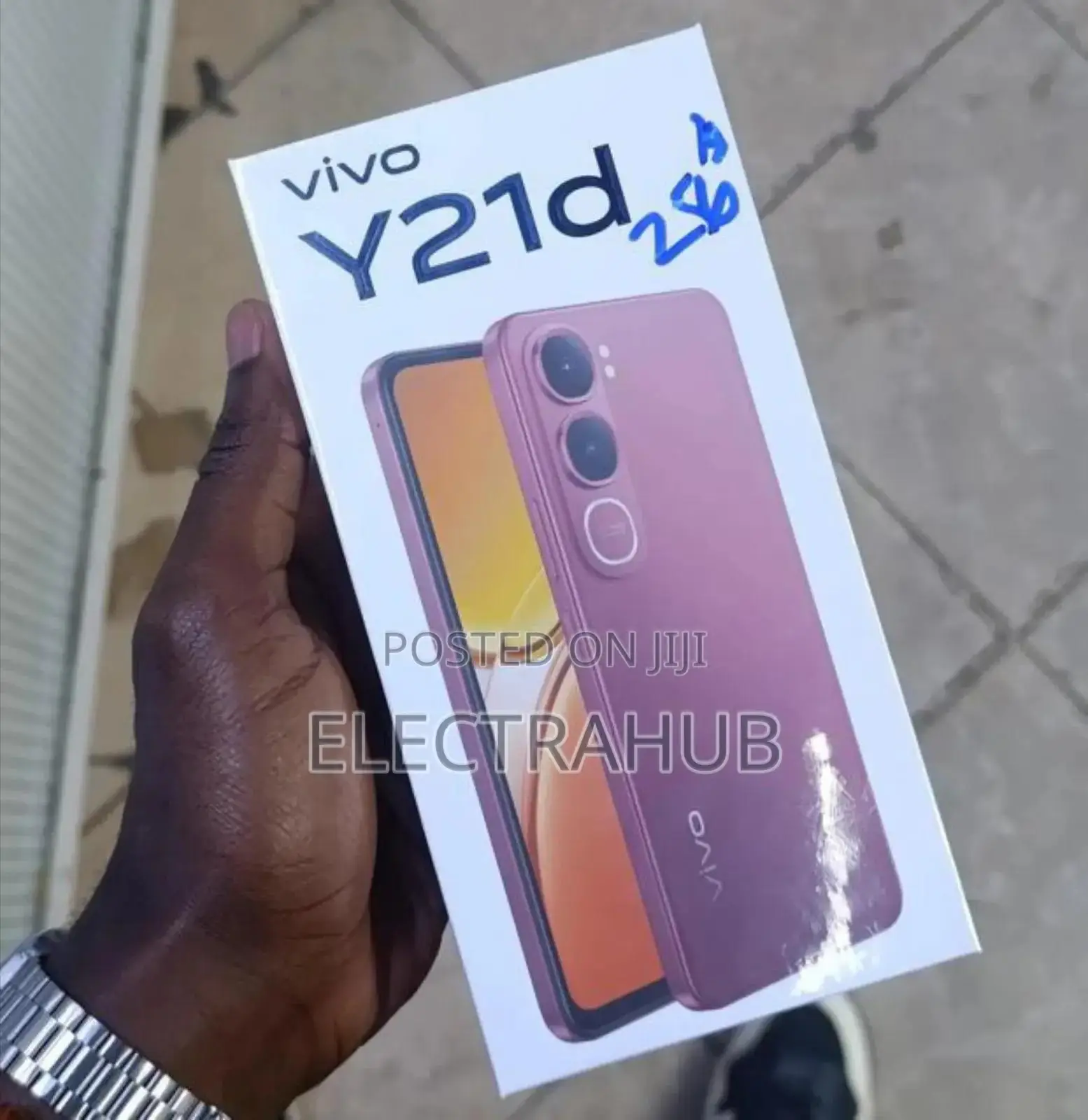 New Vivo Y21d 128 GB Black