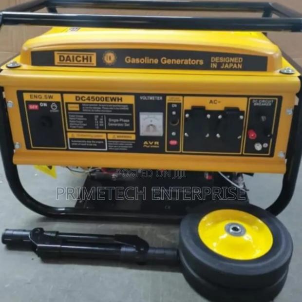 Daichi Petrol Powered Generator 7.5kva - main view