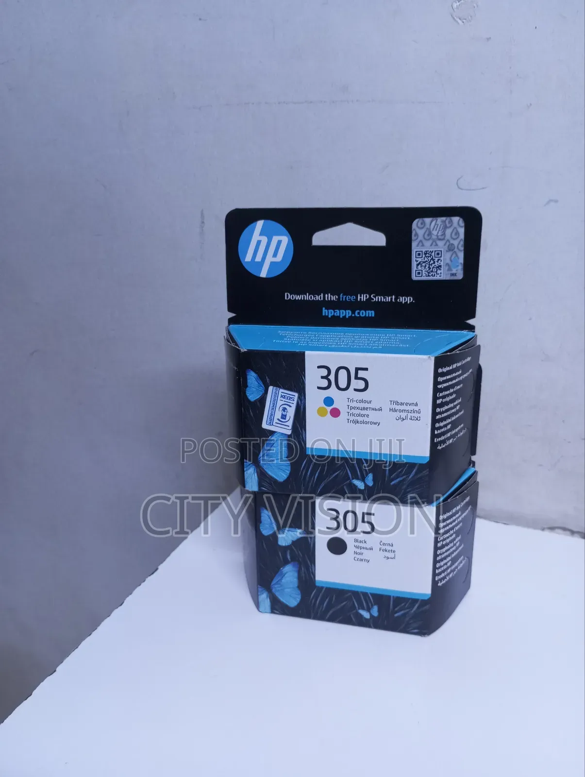Hp 305 Black Tri Colour Cartridge