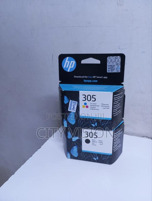Hp 305 Black Tri Colour Cartridge