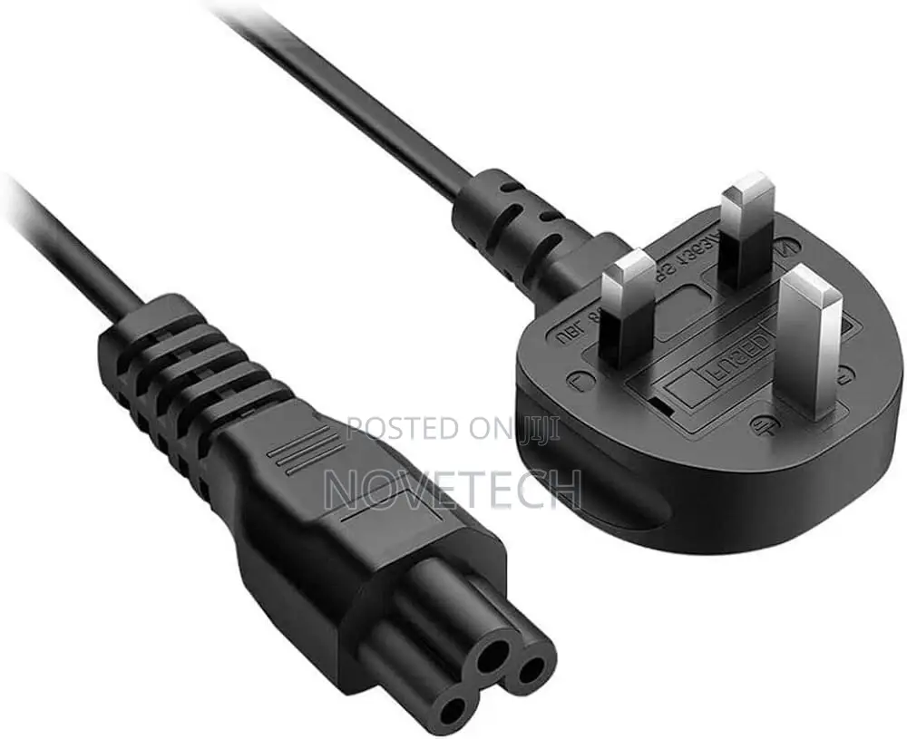 Uk Laptop Power Lead Cord Cable for Laptop Adapter 3 Pin