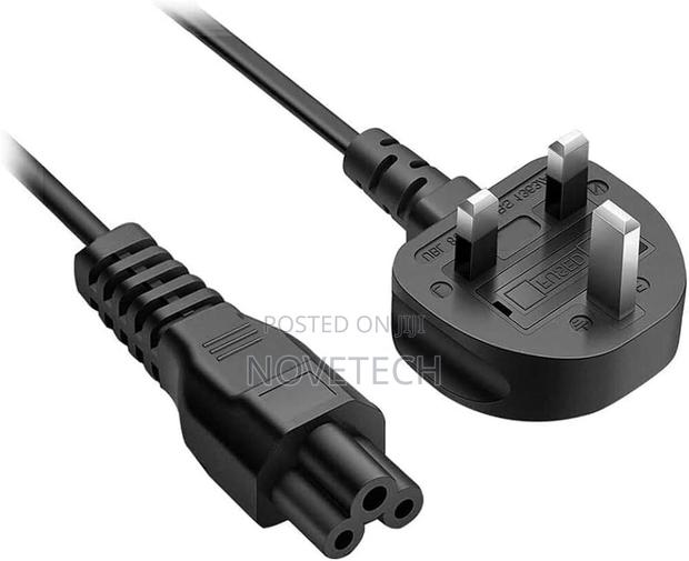 Uk Laptop Power Lead Cord Cable for Laptop Adapter 3 Pin