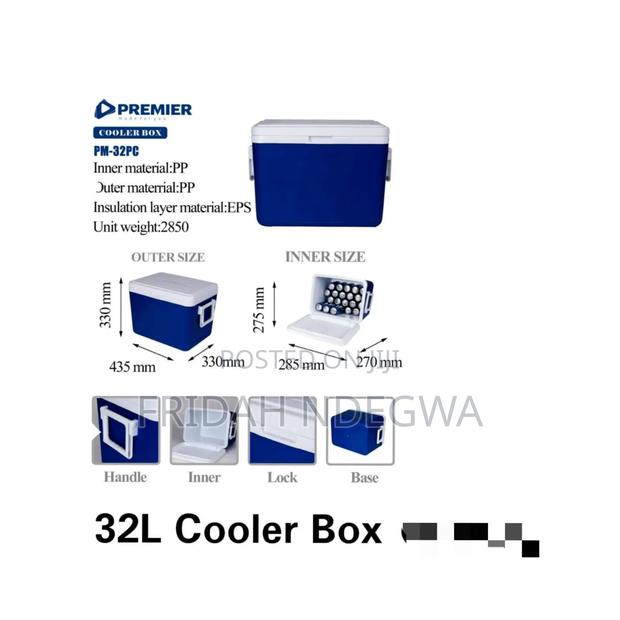 Premier 32 Litres Cooler Box