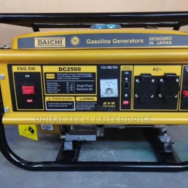 Daichi Petrol Generator 4.5kva Manual Start - main view