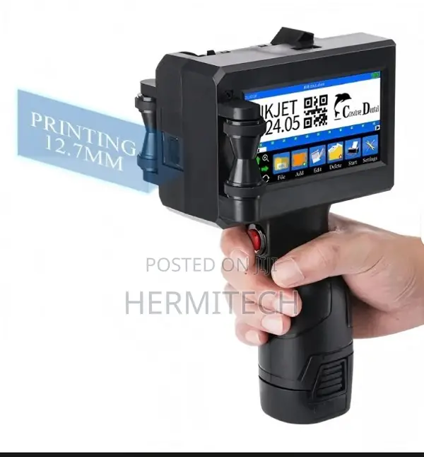 Date Batch Coding Manual Inkjet Printer Tij Handheld Inkjet Printer