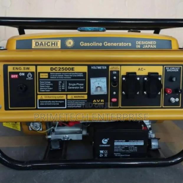 Daichi Petrol Generator 6kva Keystart - main view