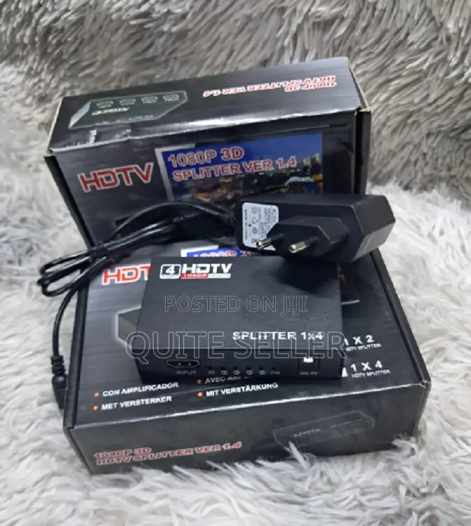 Compatible Hdmi Splitter, Hdmi Splitters 1 in 4 Out