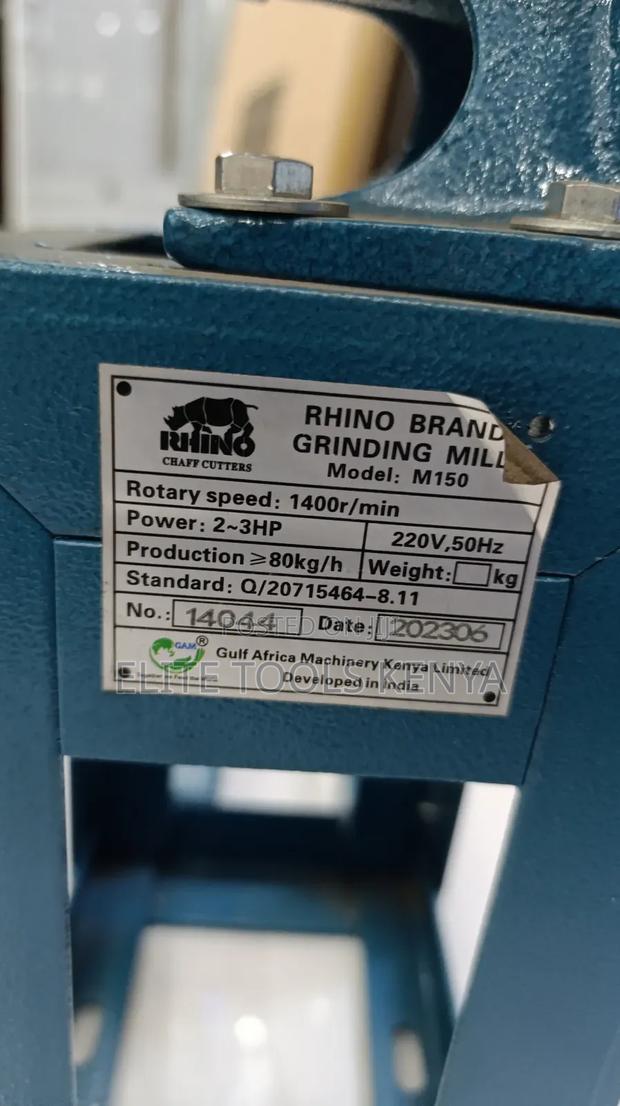 Rhino Grinding Mill 2.Hp Motor - thumbnail 3