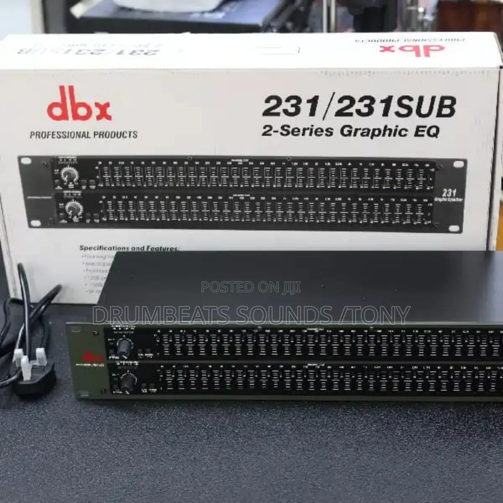Graphic Equalizer DBX 231
