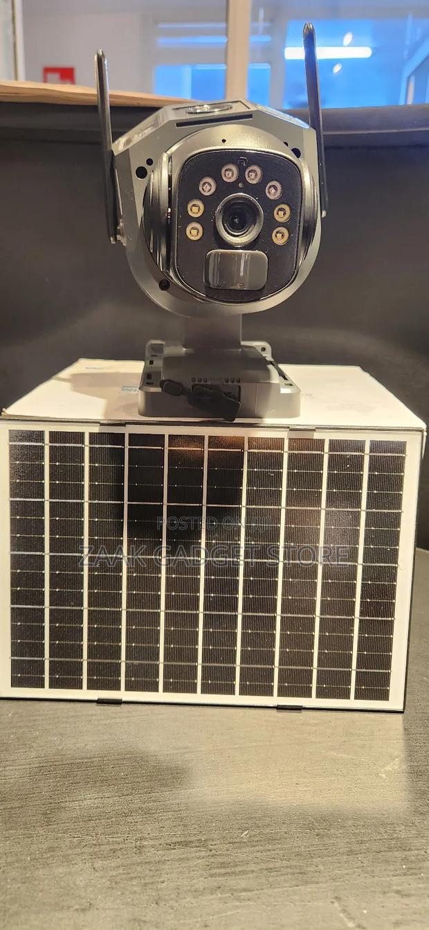 Smart Solar Wireless Camera With Sim Card Slot 'V380 - thumbnail 3