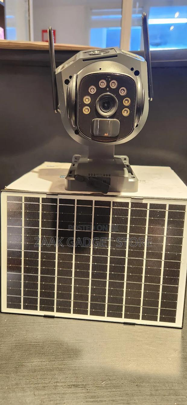 Smart Solar Wireless Camera With Sim Card Slot 'V380 - thumbnail 4