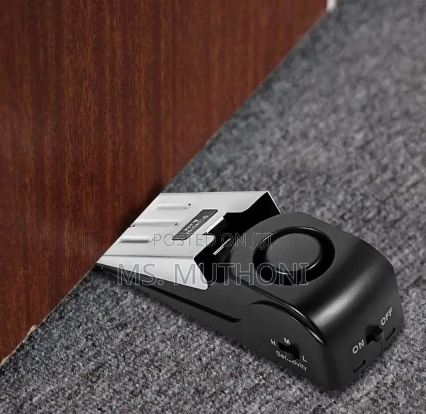 Anti_theft Upgraded Door Stop & Security Alarm,🚨