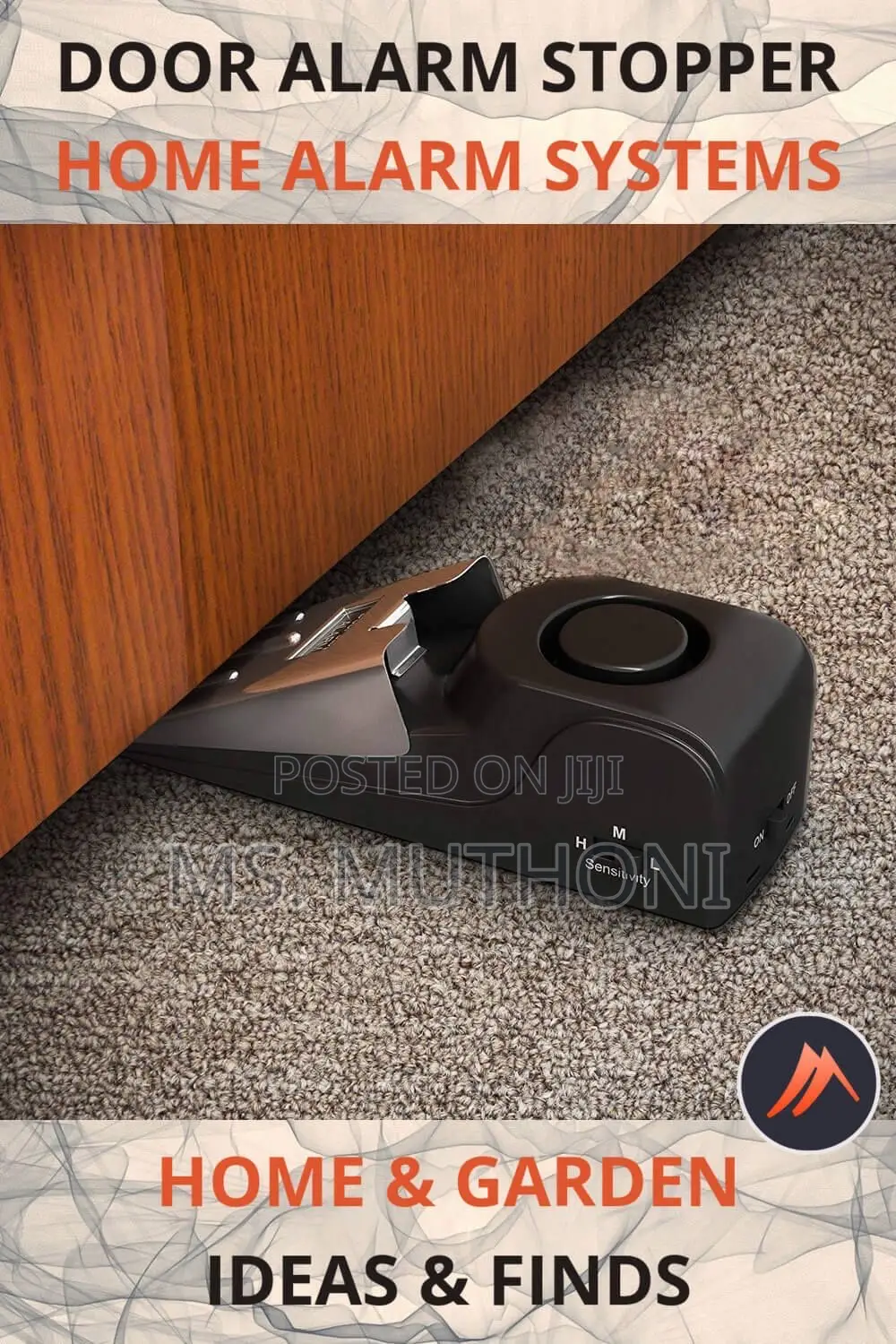 Anti_theft Upgraded Door Stop & Security Alarm,🚨