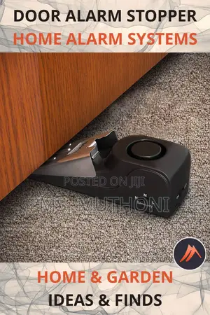 Anti_theft Upgraded Door Stop & Security Alarm,🚨