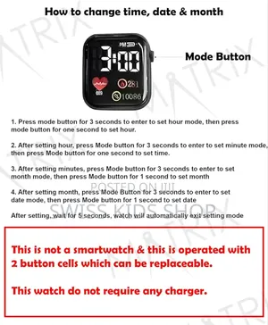 Digital Led Watch