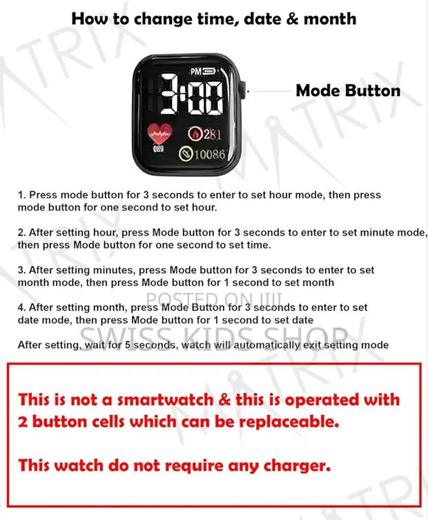 Digital Led Watch - thumbnail 5