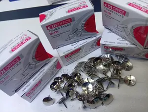 A Packet of 50pcs Metal Thumb Tacks/Push Pin/Map Pin