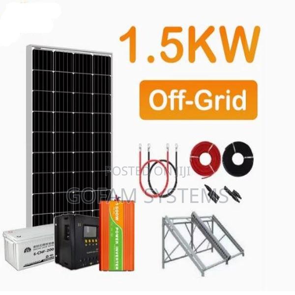 1.5kw-1.5kva 1500watts Full Solar Kit - main view